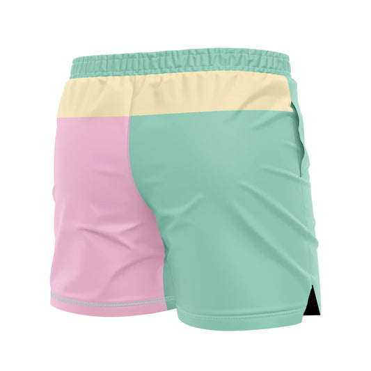 MEN'S FC SHORTS STANDARD ISSUE, CARIB. GREEN MULTI