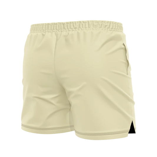 TWISTED ROOSTER MEN'S FC SHORTS STANDARD ISSUE, CREAM