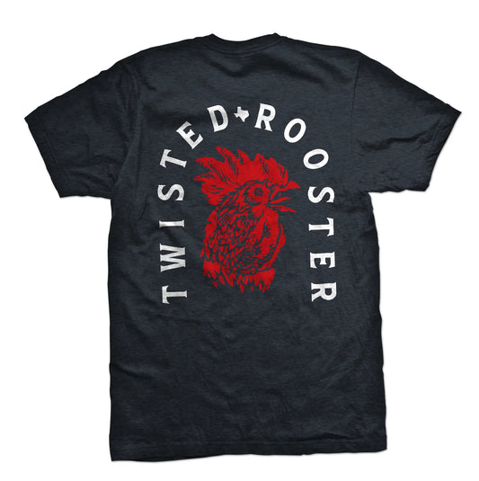 HEAD HONCHO TEE IN BLACK, NAVY