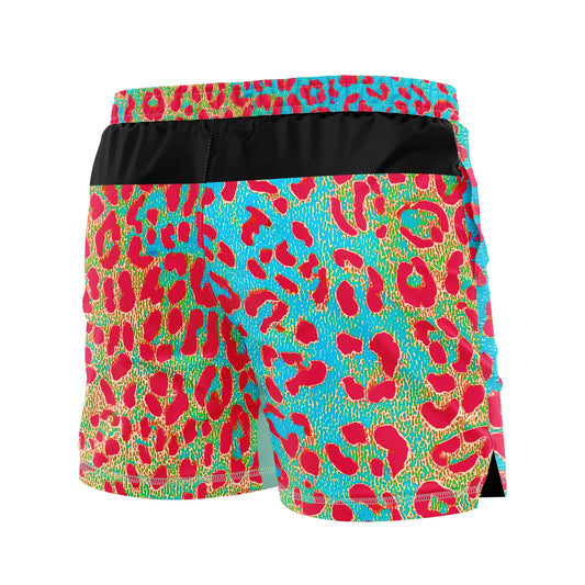 MEN'S FC SHORTS STANDARD ISSUE, LEOPARD UTLRA