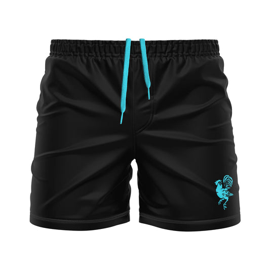 MEN'S FC SHORTS STANDARD ISSUE, BLACK/LEOPARD ULTRA