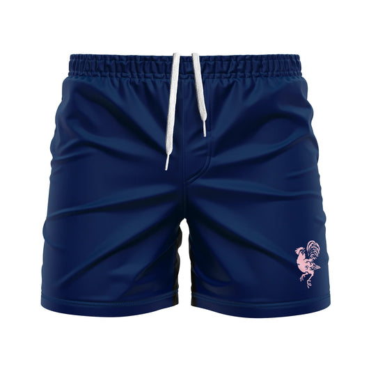 MEN'S FC SHORTS STANDARD ISSUE, NAVY LEOPARD