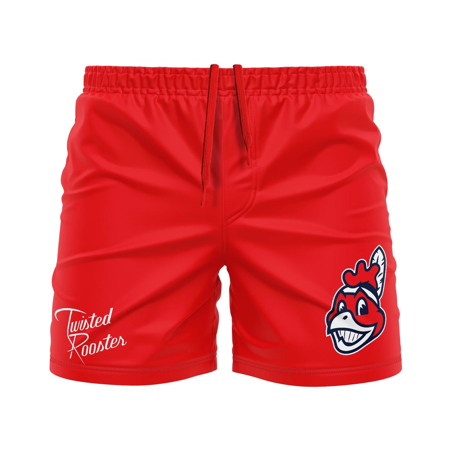 FC SHORTS TWISTED WAHOO, RED