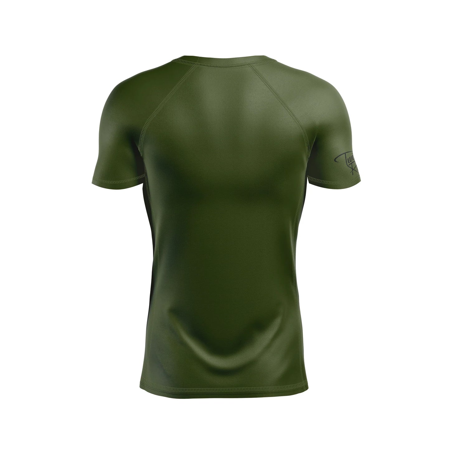 BLACK ON O.D. GREEN