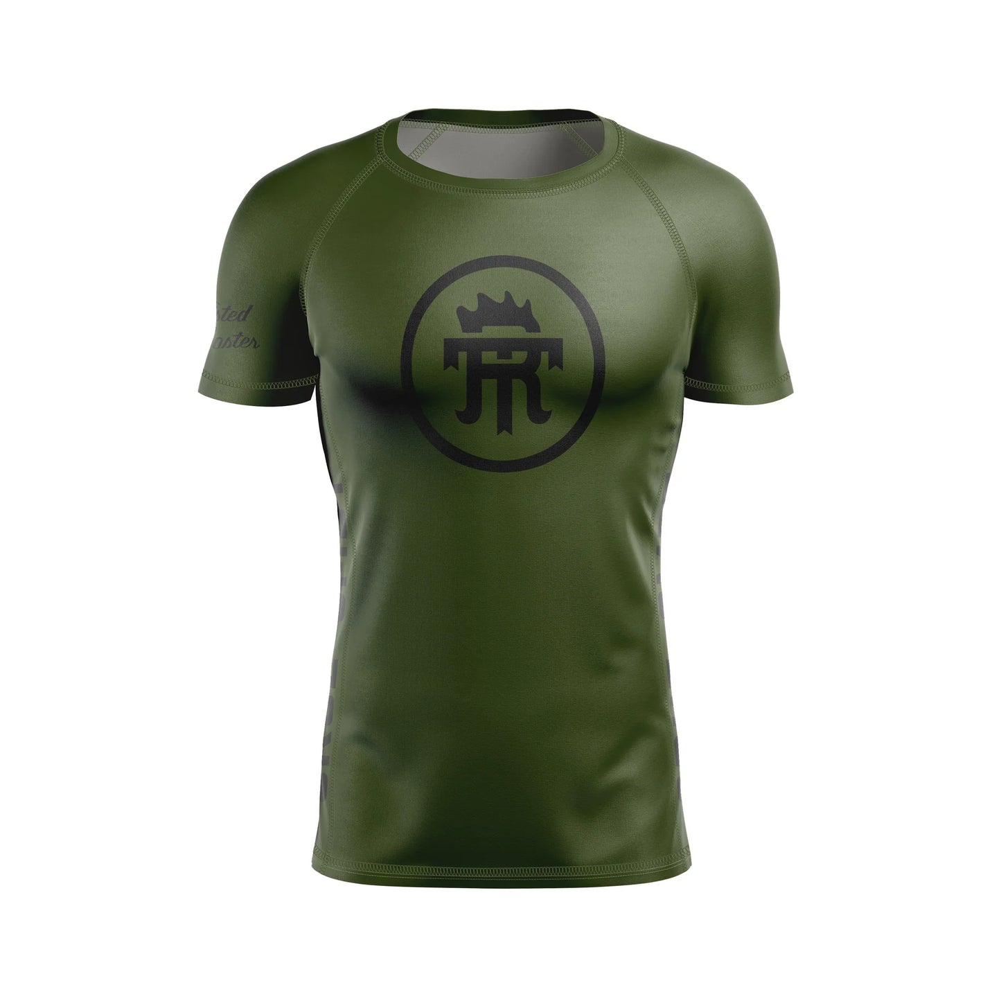 BLACK ON O.D. GREEN