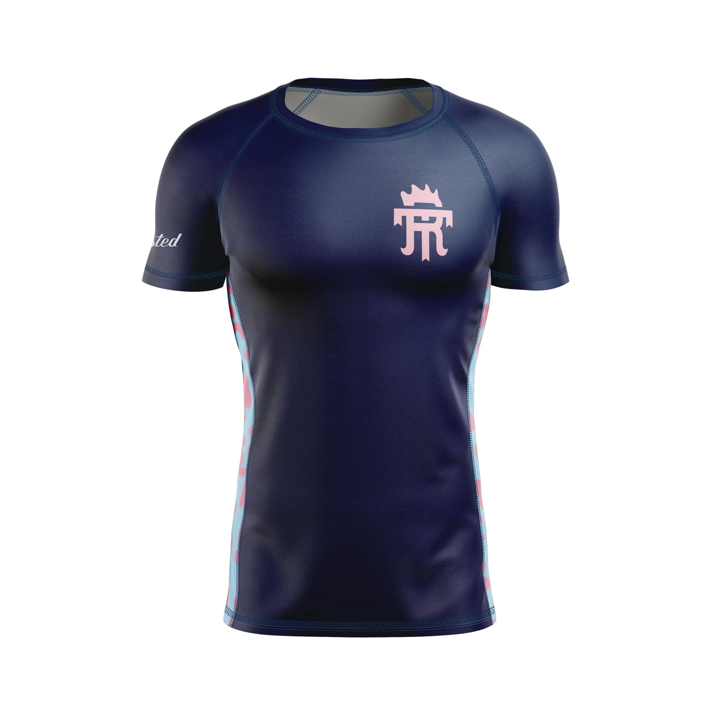 NAVY/LEOPARD COTTON CANDY