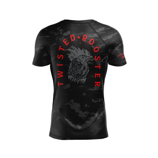 SUMI CAMO RANKED, BLACK AND RED