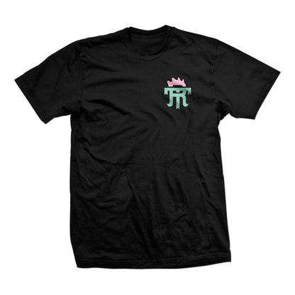 HEAD HONCHO TEE IN BLACK, NAVY