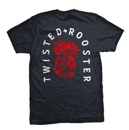 HEAD HONCHO TEE IN BLACK, NAVY