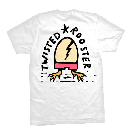 CRACKED TEE, BAMBOO