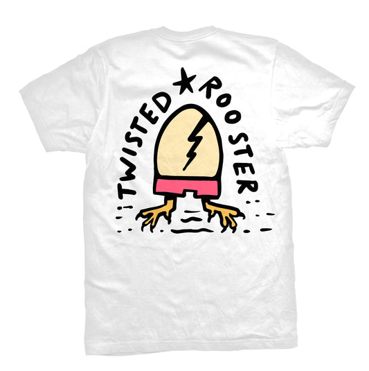 CRACKED TEE, BAMBOO